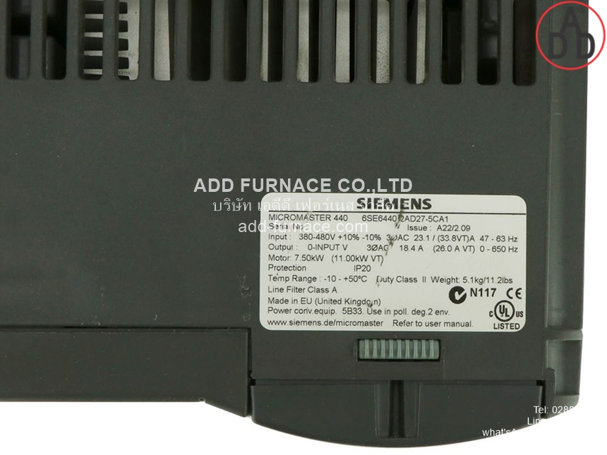 6SE6440-2AD27-5CA1(5)